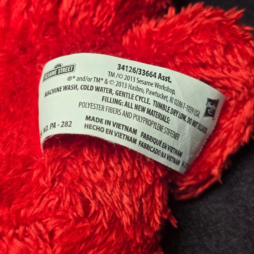 Sesame Street Smiling Elmo Stuffed Plush Toy Doll 10” - Picture 4 of 6